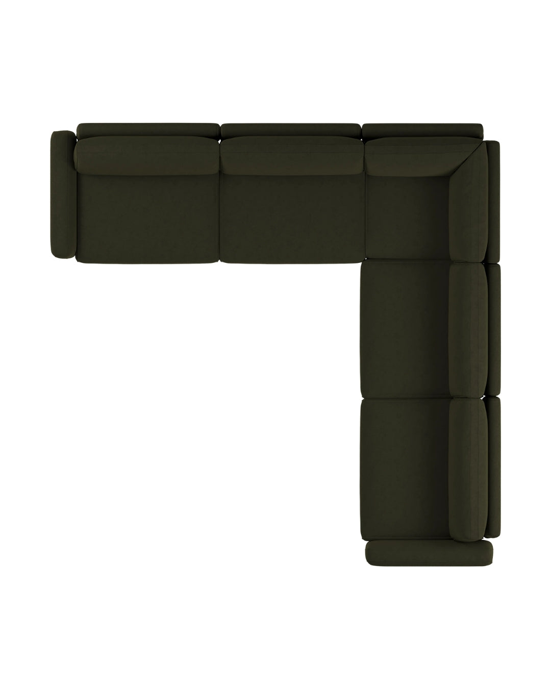 Modulares L Ecksofa Elisabeth X-Large mit Schlaffunktion