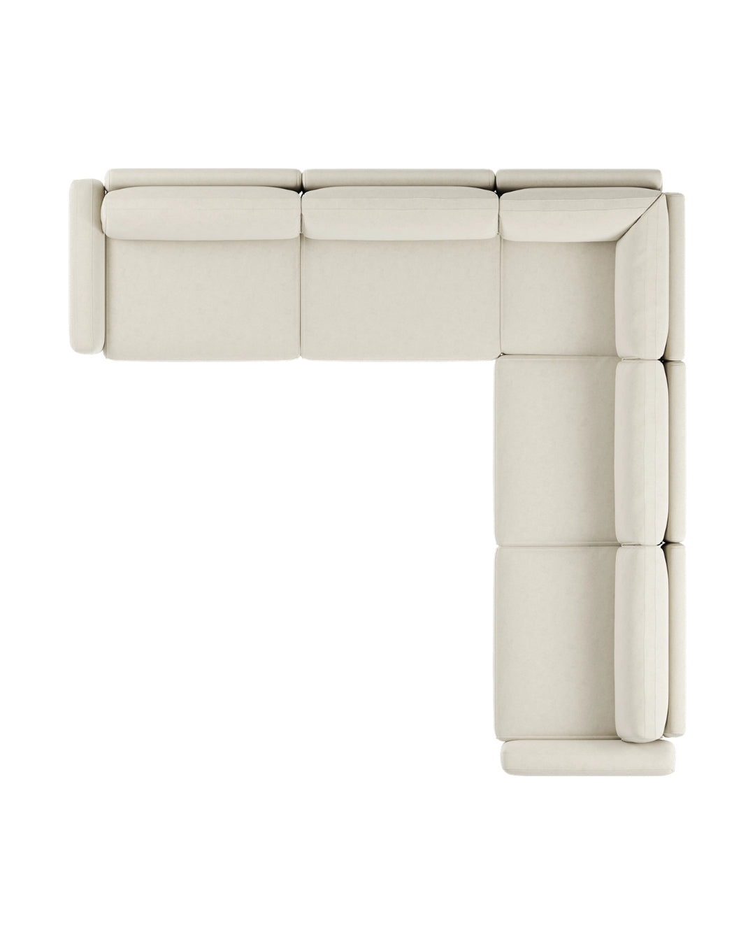 Modulares L Ecksofa Elisabeth X-Large mit Schlaffunktion