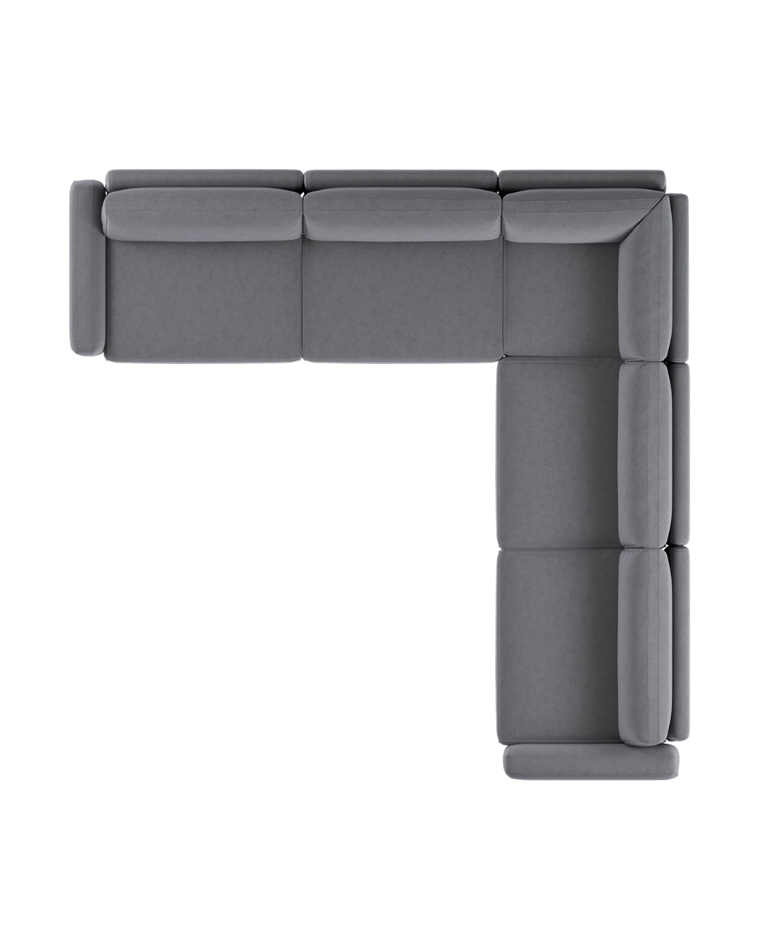 Modulares L Ecksofa Elisabeth X-Large mit Schlaffunktion