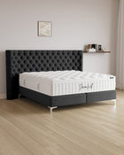 Boxspringbett Empire in Samt