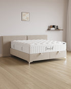 Bett mit Stauraum Grand in Samt