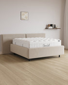 Bett mit Stauraum Pro Grand in Samt