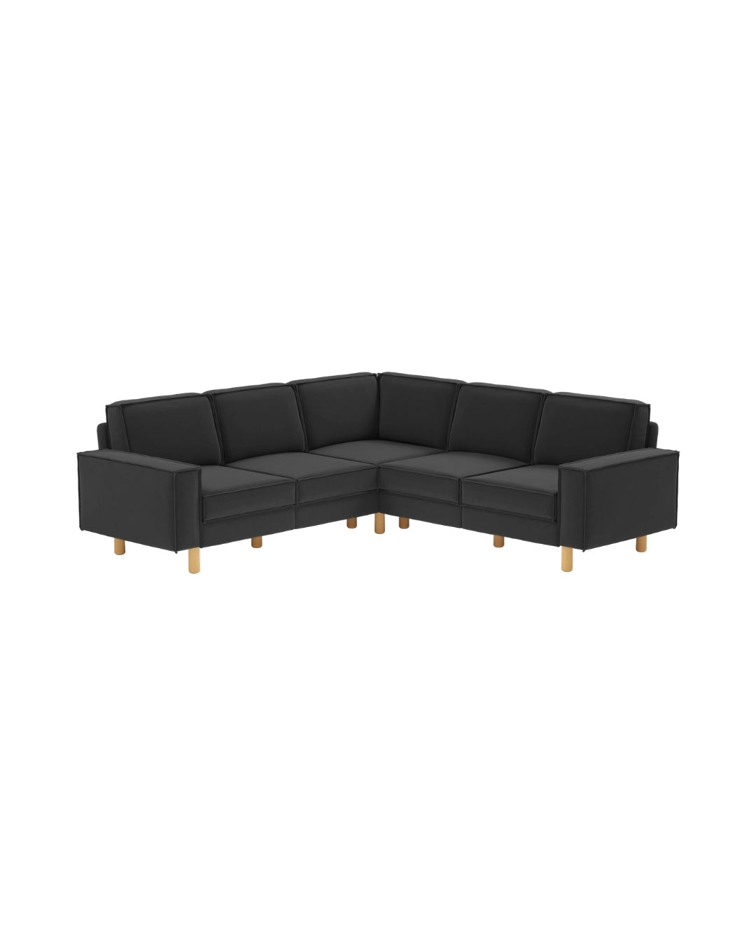 Modulares L Ecksofa Harry Medium mit Schlaffunktion