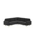 Modulares L Ecksofa Harry Medium mit Schlaffunktion