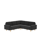 Modulares L Ecksofa Harry Medium mit Schlaffunktion