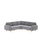 Modulares L Ecksofa Harry Medium mit Schlaffunktion