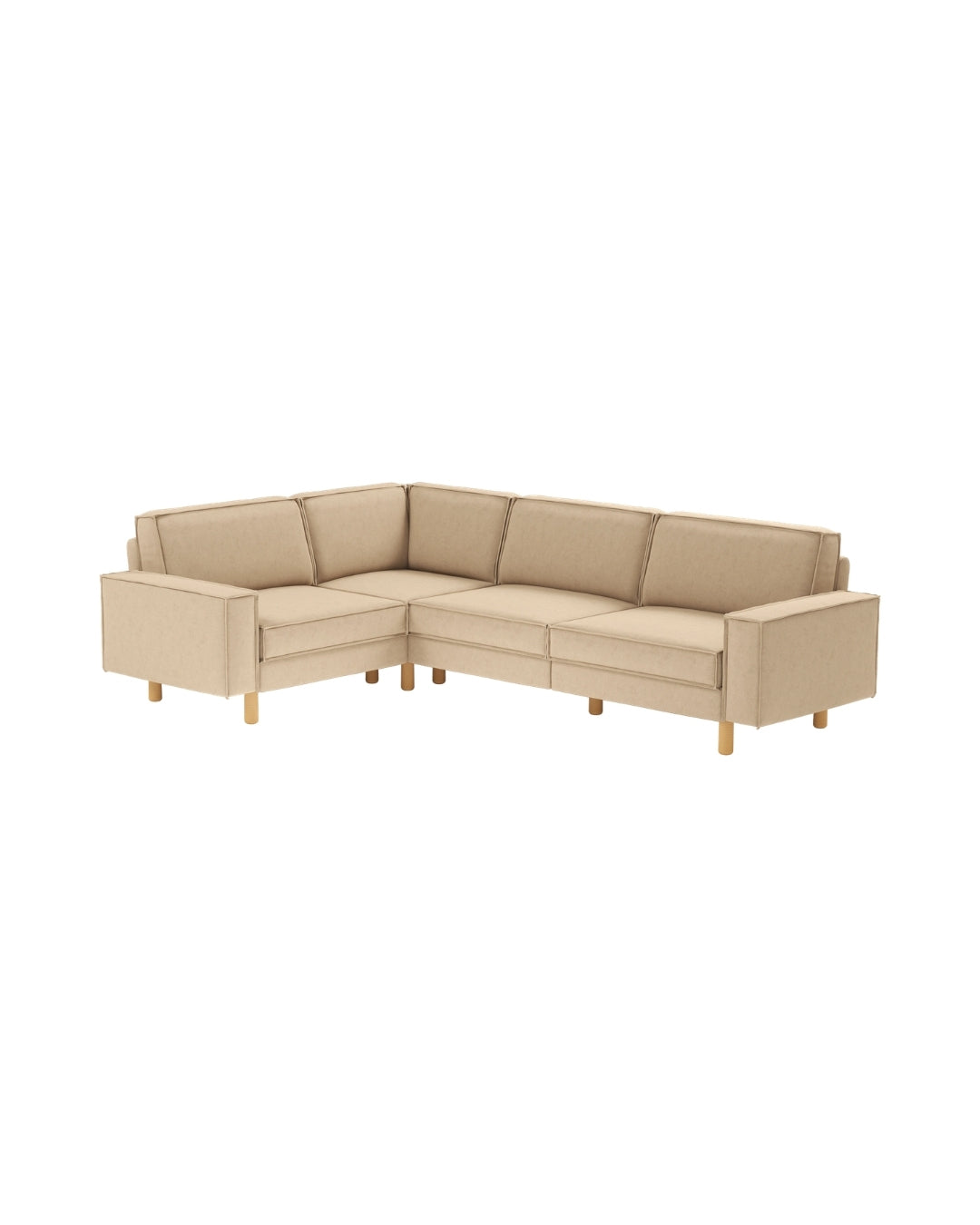 Modulares L Ecksofa Harry Large mit Schlaffunktion