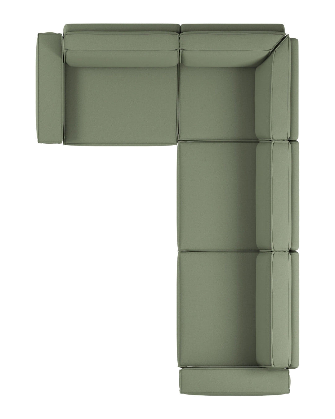 Modulares L Ecksofa Harry Large mit Schlaffunktion