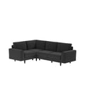Modulares L Ecksofa Jay Small mit Schlaffunktion