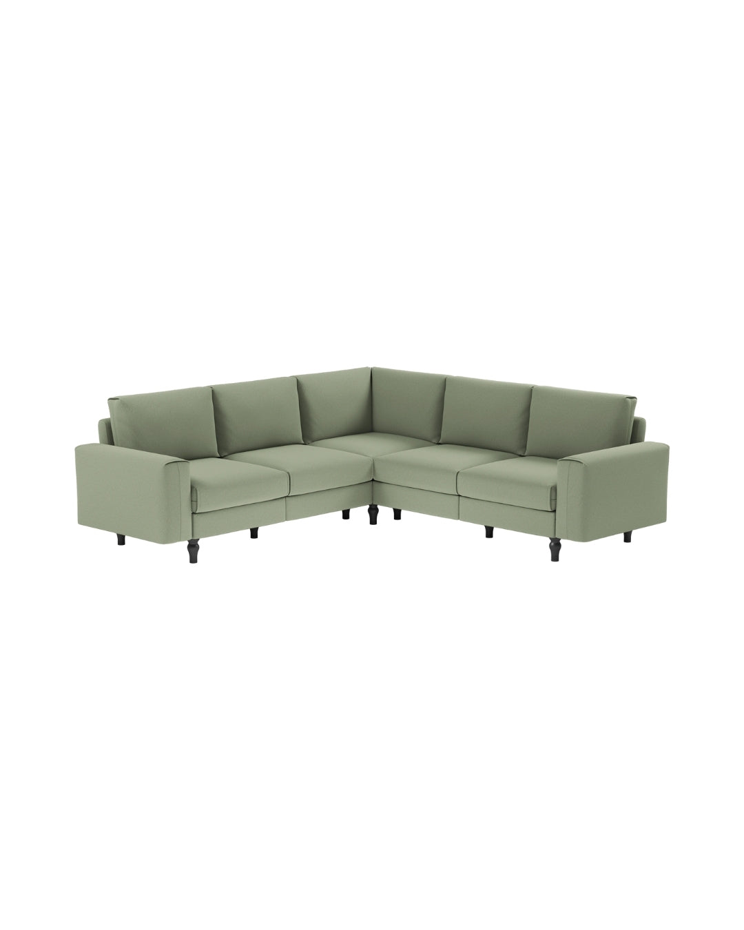 Modulares L Ecksofa Jay Medium mit Schlaffunktion