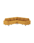 Modulares L Ecksofa Jay Medium mit Schlaffunktion