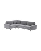 Modulares L Ecksofa Jay Large mit Schlaffunktion
