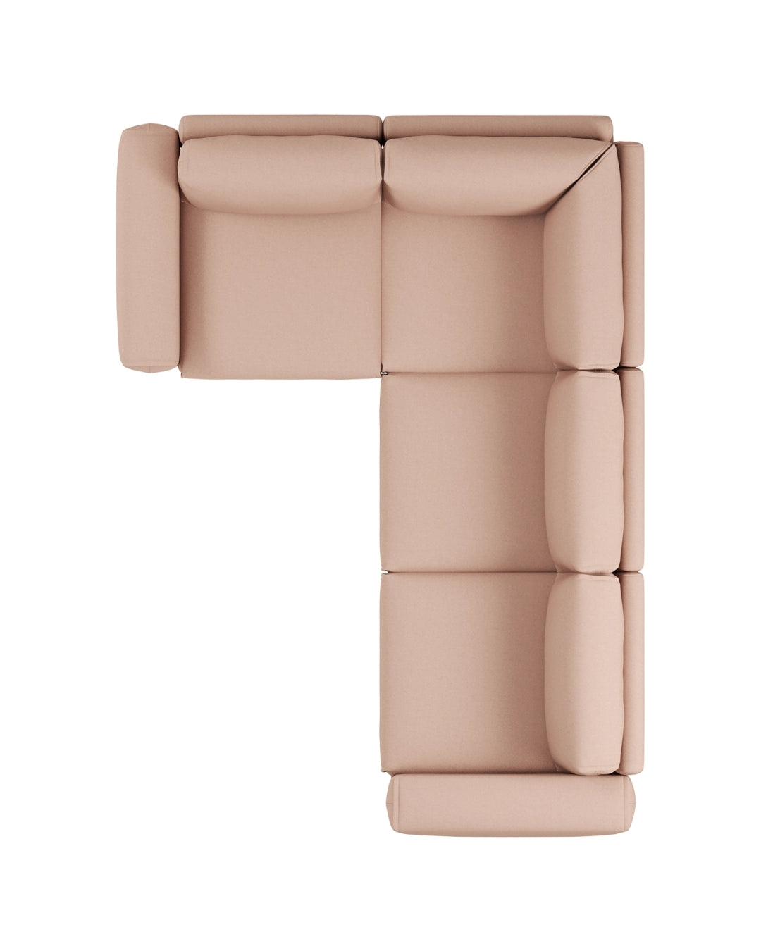 Modulares L Ecksofa Jay Small mit Schlaffunktion