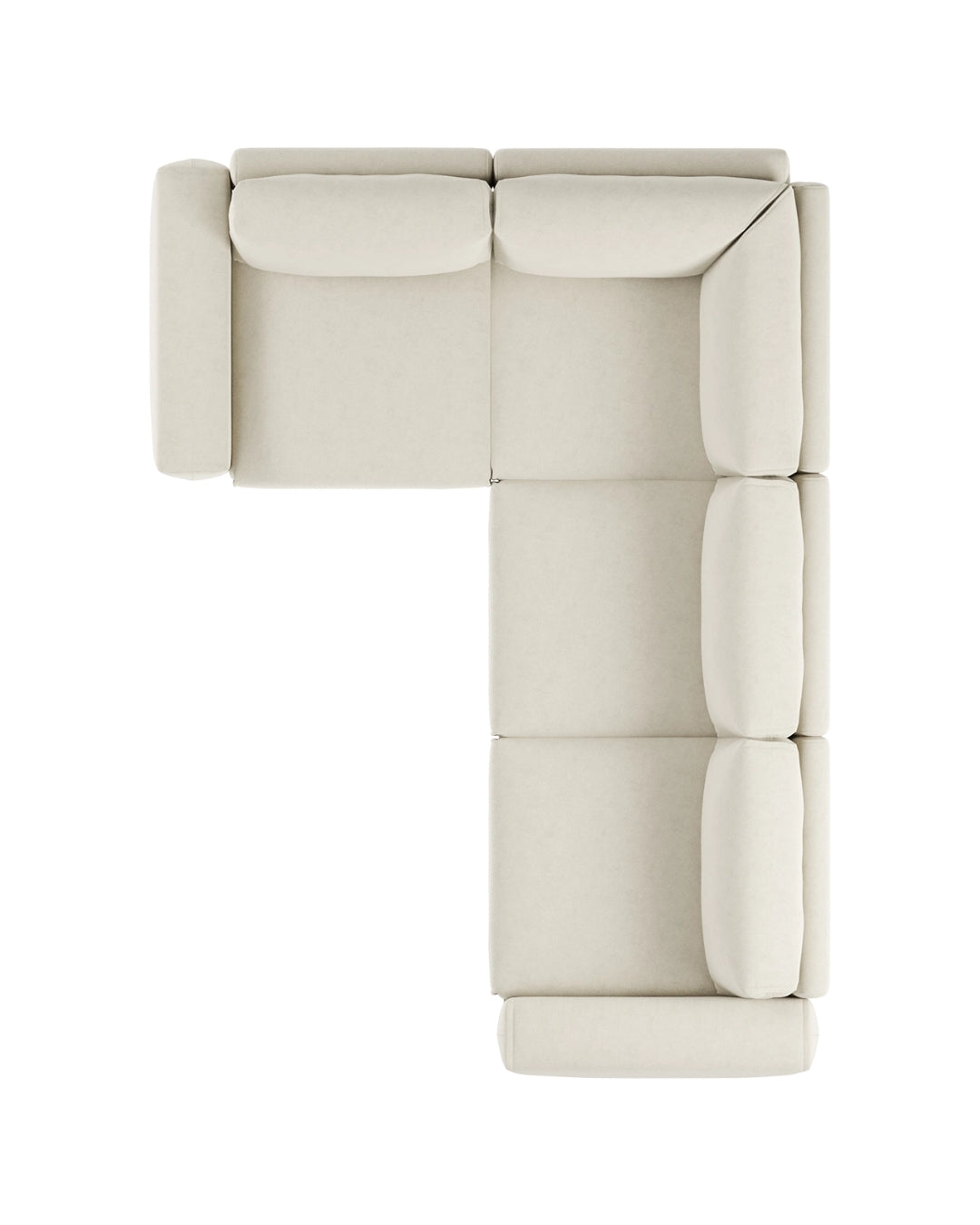 Modulares L Ecksofa Jay Small mit Schlaffunktion