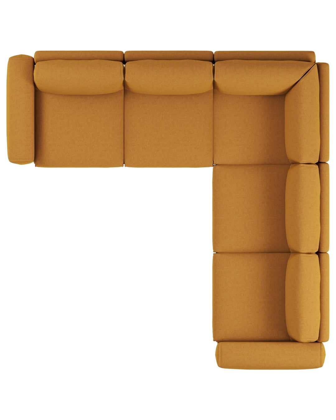 Modulares L Ecksofa Jay Medium mit Schlaffunktion