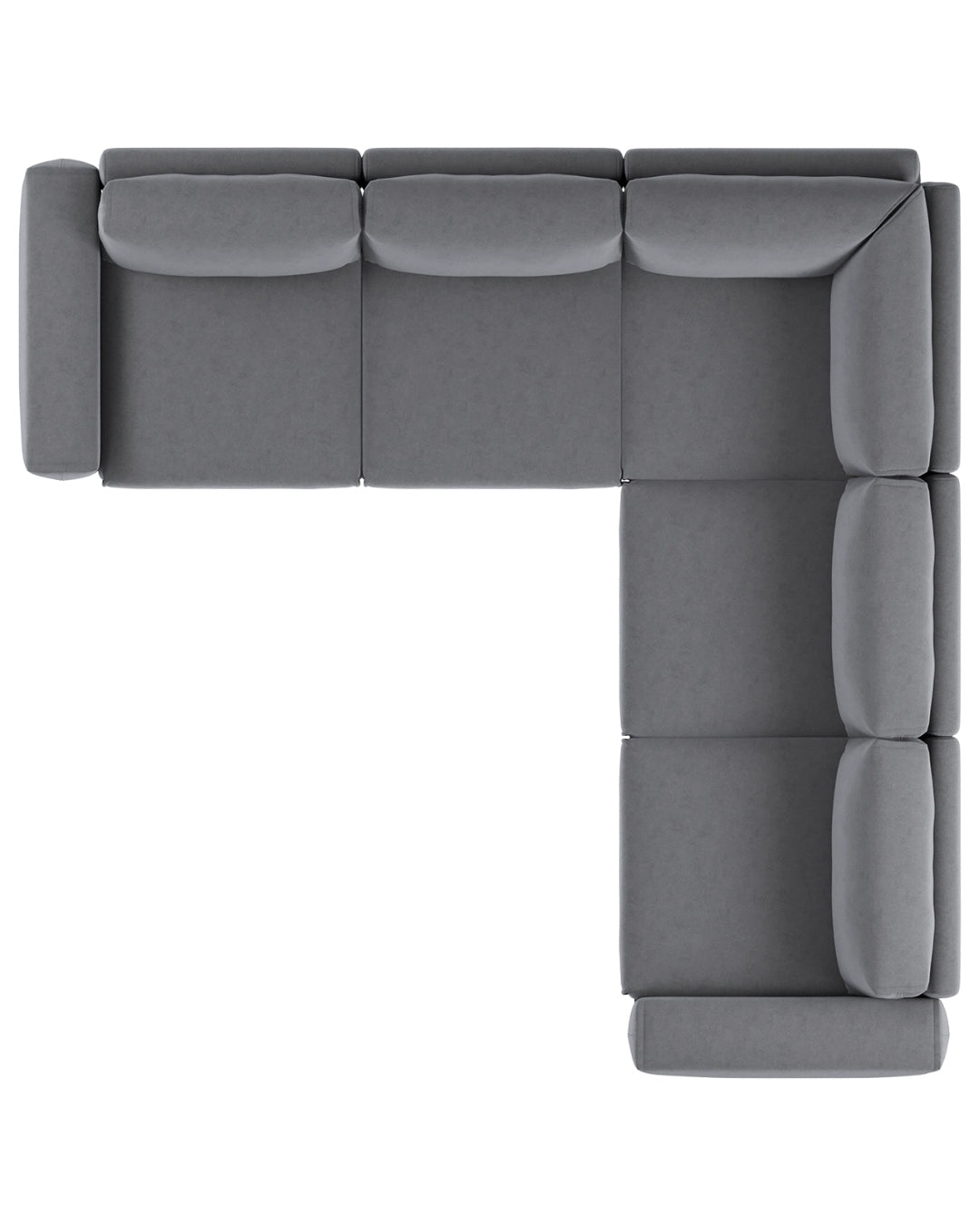 Modulares L Ecksofa Jay Medium mit Schlaffunktion