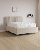 Bett mit Stauraum Pro Line in Samt