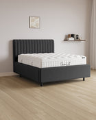 Bett mit Stauraum Pro Line in Samt