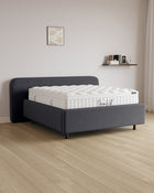 Bett mit Stauraum Pro Marley in Samt