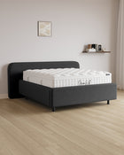 Bett mit Stauraum Pro Marley in Samt