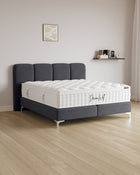 Boxspringbett Monte in Samt