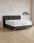 Boxspringbett Monte in Samt