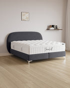 Boxspringbett Moon in Samt