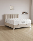 Bett mit Stauraum Paris in Samt