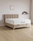 Bett mit Stauraum Paris in Samt