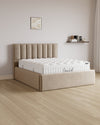 Bett mit XXL Stauraum Paris