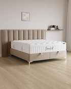 Bett mit Stauraum Passion in Samt