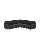 Modulares L Ecksofa Robin Medium mit Schlaffunktion