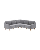 Modulares L Ecksofa Robin Medium mit Schlaffunktion