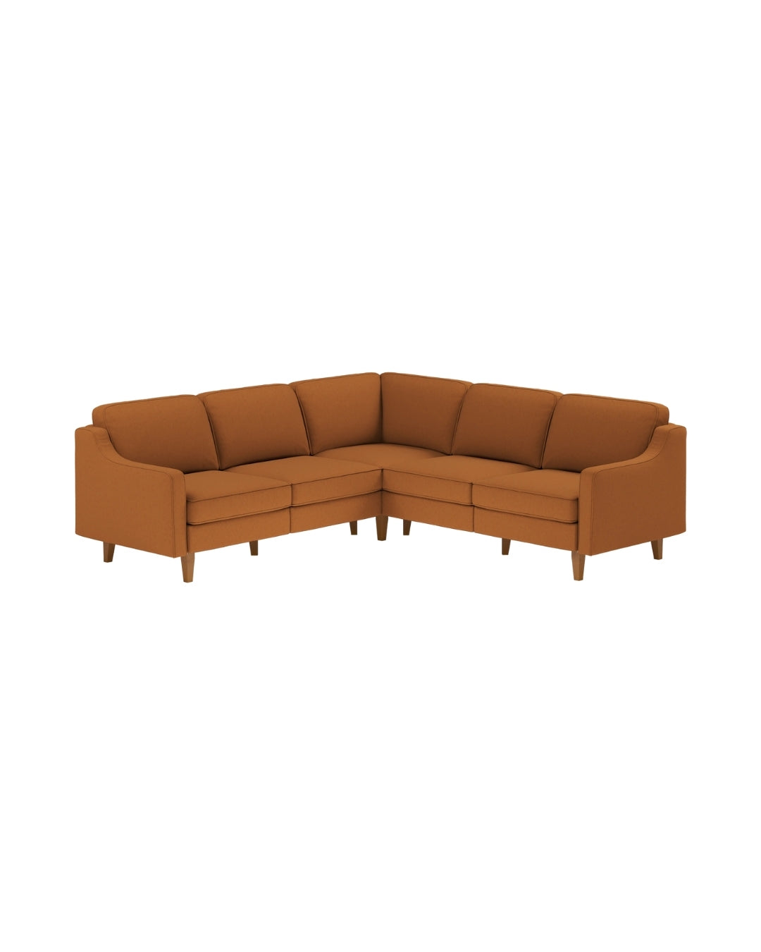 Modulares L Ecksofa Robin Medium mit Schlaffunktion