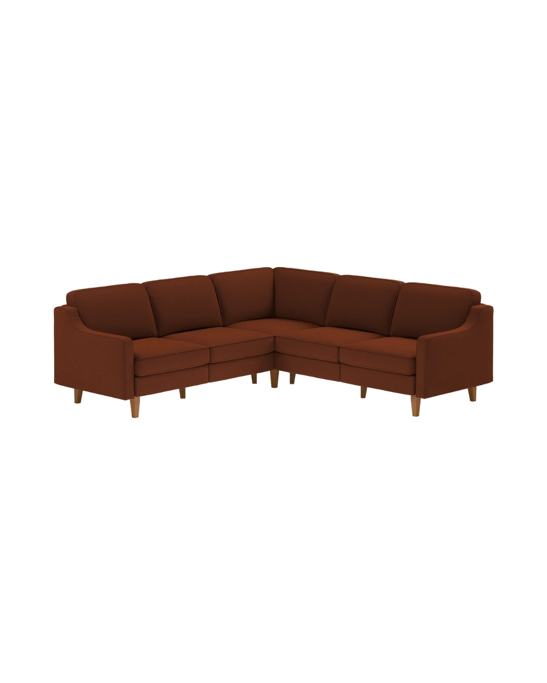 Modulares L Ecksofa Robin Medium mit Schlaffunktion