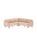 Modulares L Ecksofa Robin Medium mit Schlaffunktion