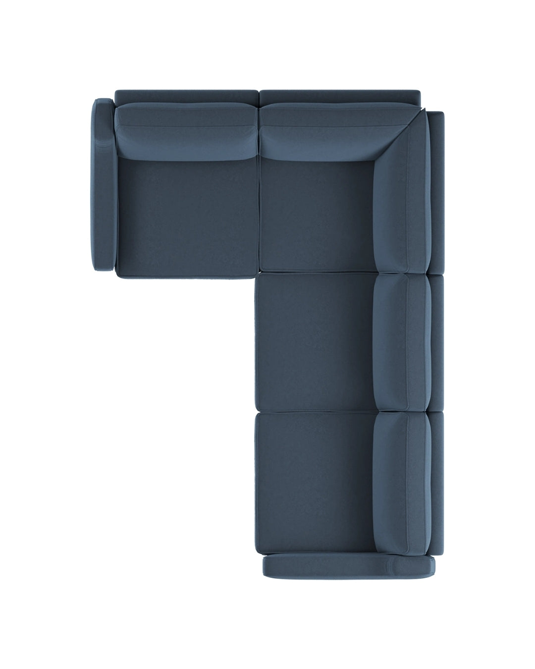 Modulares L Ecksofa Robin Small mit Schlaffunktion