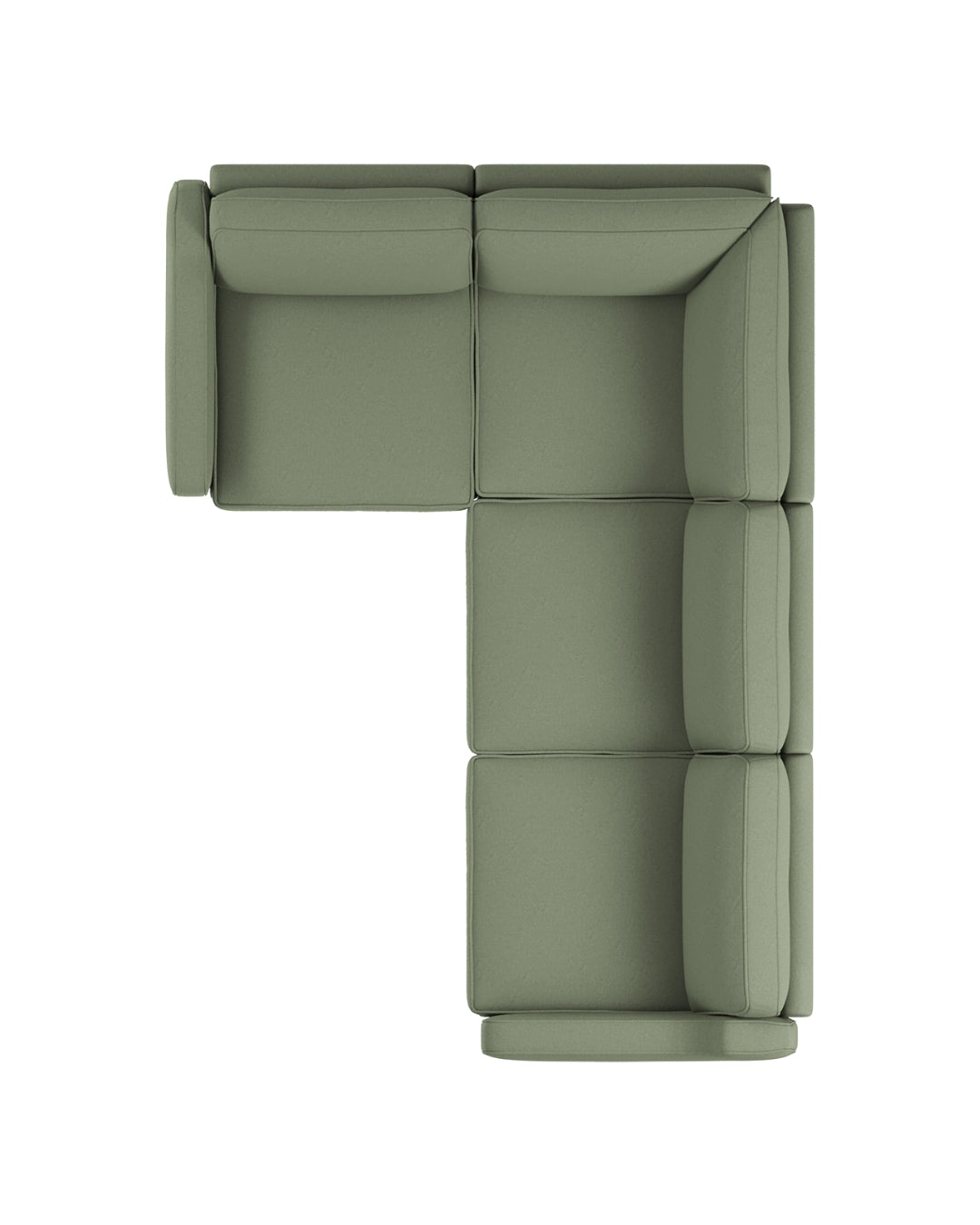 Modulares L Ecksofa Robin Small mit Schlaffunktion