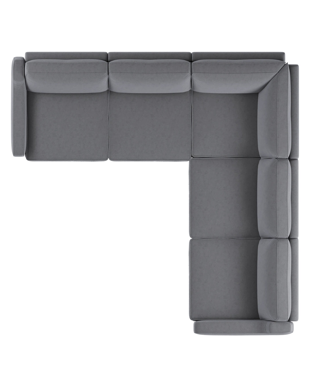 Modulares L Ecksofa Robin Medium mit Schlaffunktion