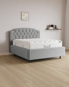 Bett mit Stauraum Pro Royal in Samt