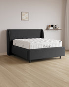 Bett mit Stauraum Pro Sky in Samt