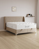 Bett mit Stauraum Sky in Samt