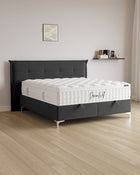 Bett mit Stauraum Soho in Samt