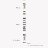 Modularer Drehtürenschrank LUCA – 50 cm Breite