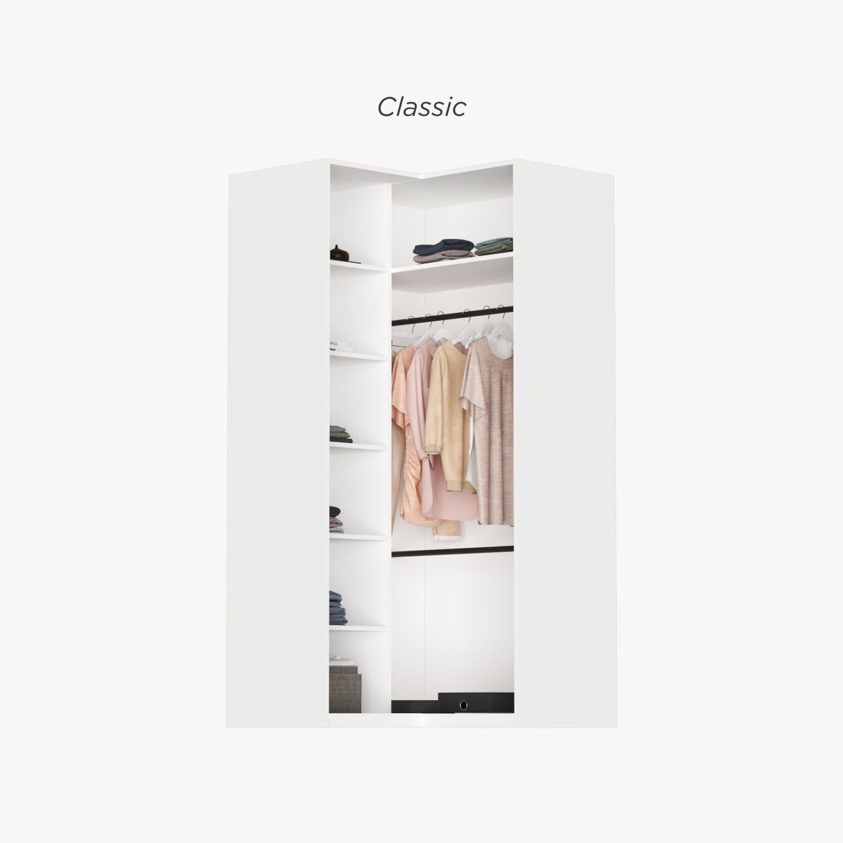 Modularer Eckschrank MARLENE 2 – 110 cm Breite