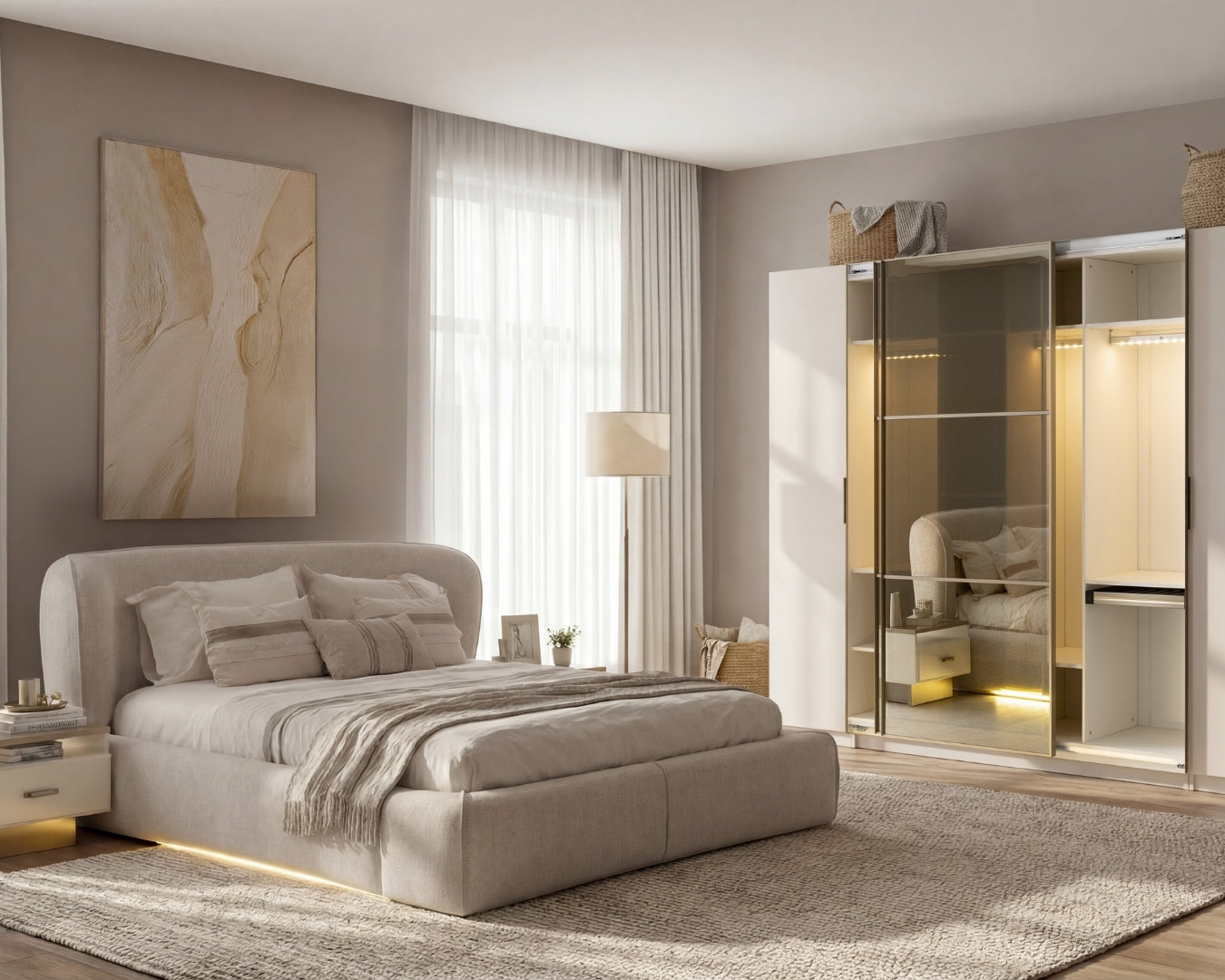 Komplettes Schlafzimmer Teba – individuell planbar