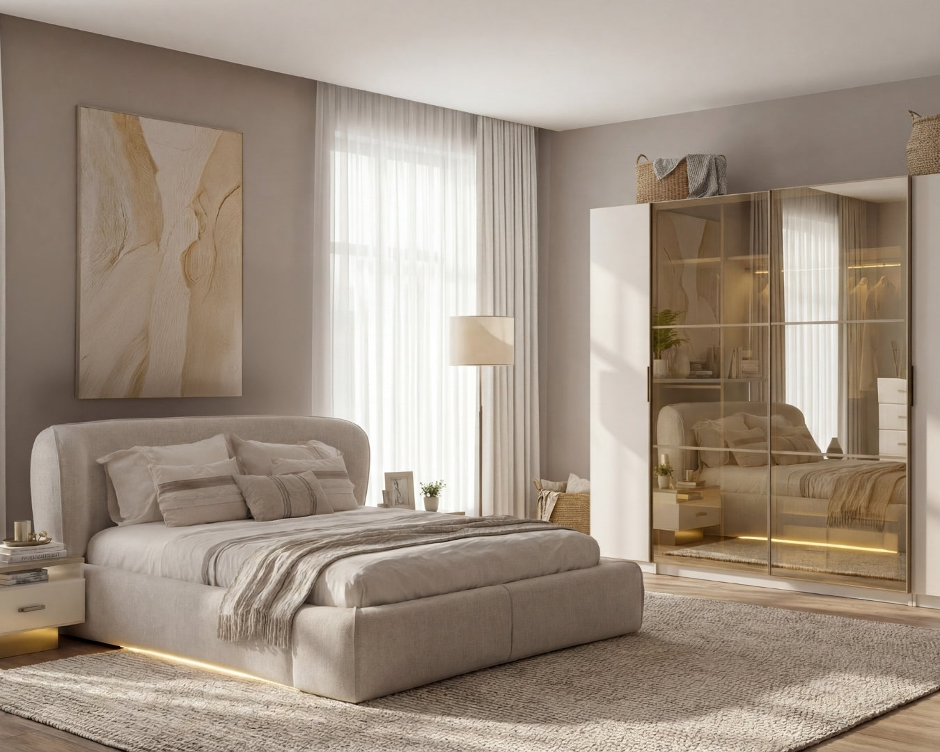 Komplettes Schlafzimmer Teba – individuell planbar