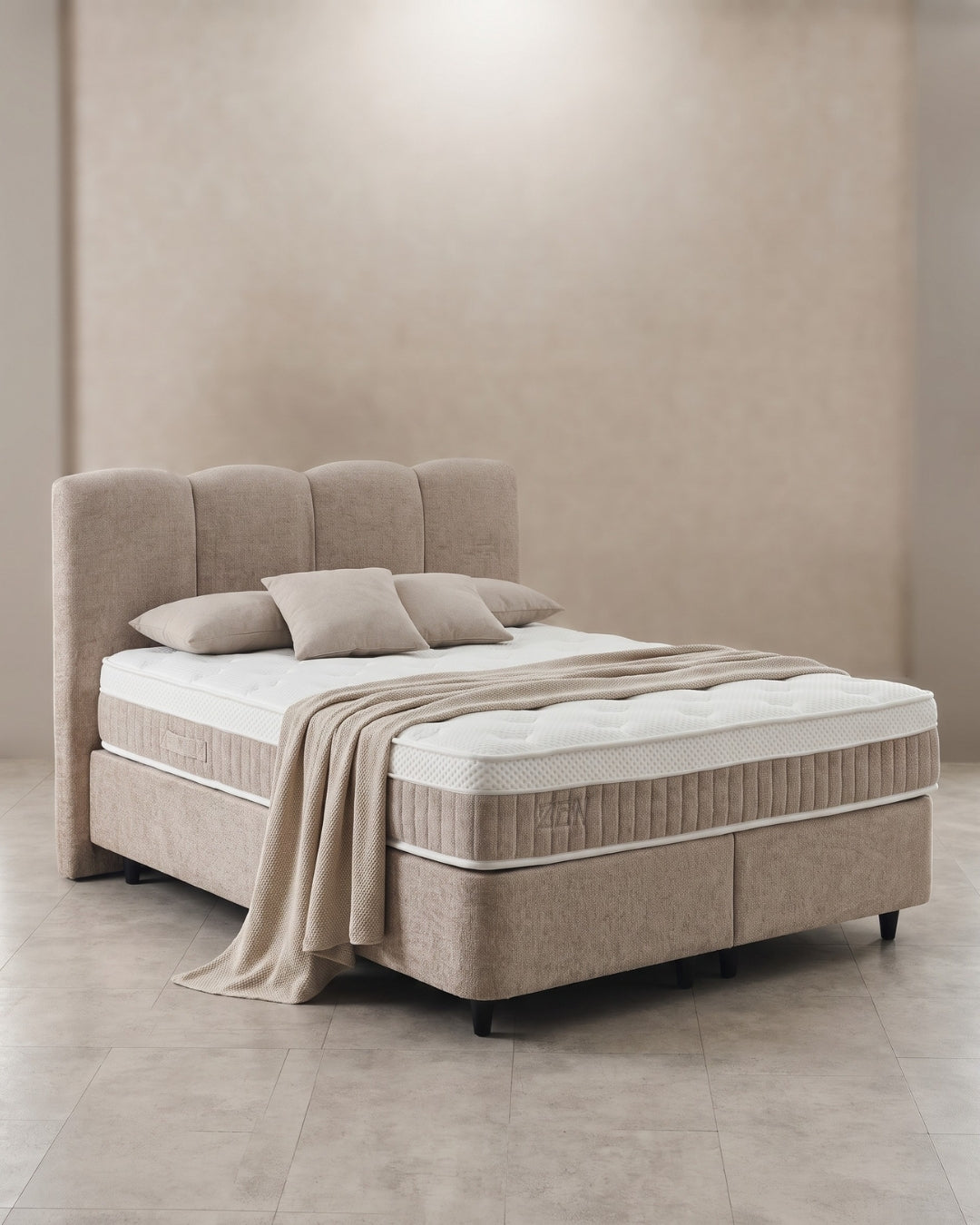 Bett mit Matratze Zen