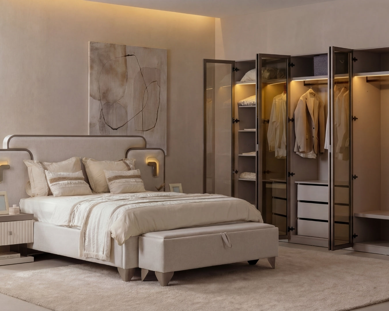 Komplettes Schlafzimmer Zerre – individuell planbar