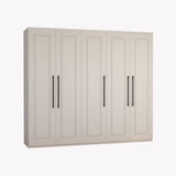 Drehtürenschrank NAOMI - 5-Türer 250 cm Breite mit Premium Interior